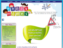 Tablet Screenshot of happymomes.com